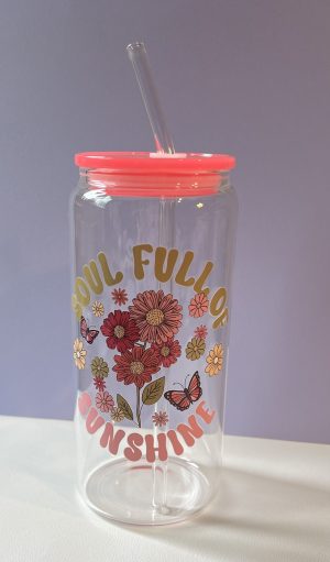 20oz  Glass Cup