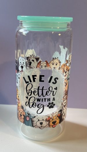 20oz  Glass Cup