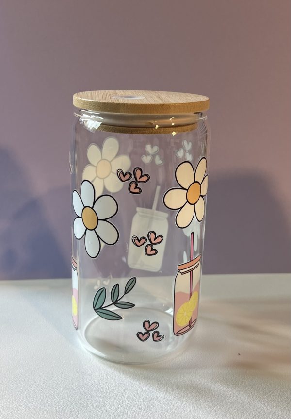 16oz Glass Cup