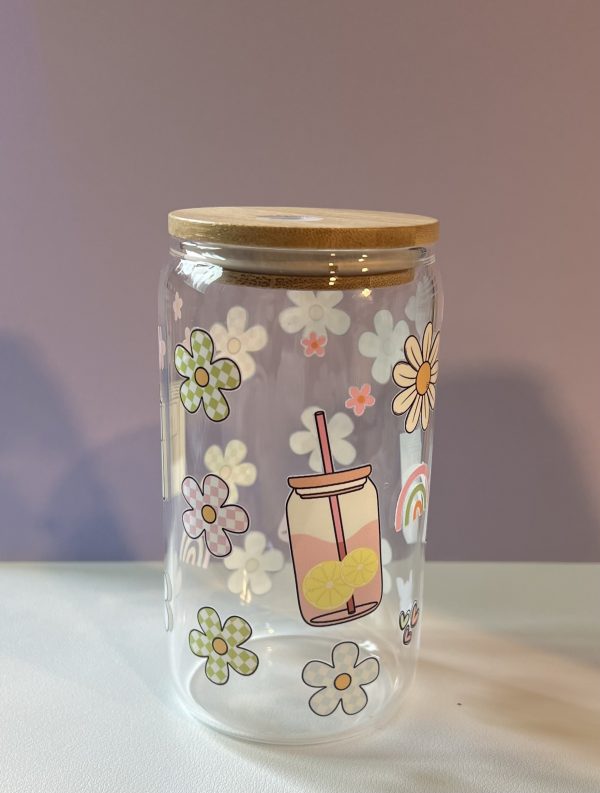 16oz Glass Cup