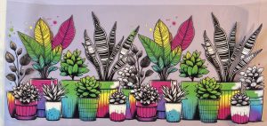 Neon Potted Plants