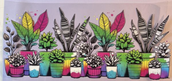 Neon Potted Plants